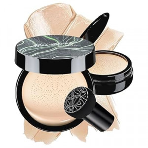 Mushroom Head Air Cushion CC Cream - BB Cream Face Makeup Foundation for Mature Skin Moistur…