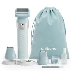 unibono 3-in-1 Electric Razor for Women,Dual-Foil Electric Shaver for Woman Face,Legs,Armpit,Recharge…