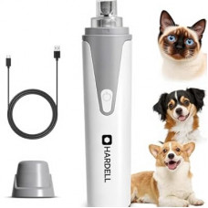 HARDELL Dog Nail Grinder, Super Quiet Dog Nail Trimmers with 2 LED Lights & 3 Grinding Ports, Safety P…
