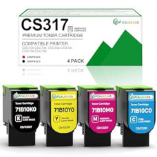 CX417 Toner Cartridge Replacement for Lexmark CX417dn Toner Cartridge for Lexmark CX317dn CX…