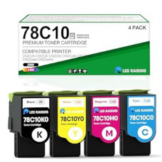 CS421 Toner Cartridge Replacement for Lexmark CS421dn Toner Cartridge for Lexmark CS521dn CS622de CX4…