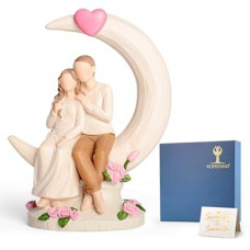 Vofstand Wedding Anniversary Figurine Gifts for Couple - Romantic Anniversary Engagement Gifts for…