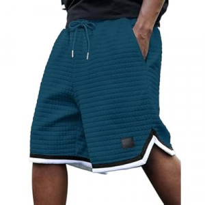 3rd hill Mens Athletic Sweat Shorts Casual Stretch Waffle Workout Gym Shorts 7