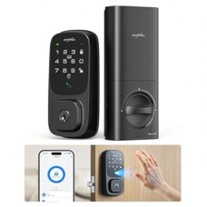 ARPHA Keyless Entry Door Lock, Palmar Vein Recognition Deadbolt with Handleset for Front Door, Built…