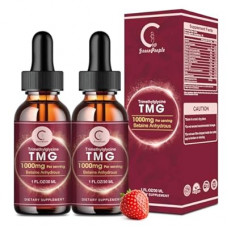 TMG Supplements Liquid Drops 1000mg - Trimethylglycine High Absorption Fast-Acting Supplement…