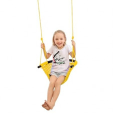 JKsmart Swing Seat for Kids Heavy Duty Rope Play Secure Children Swing Set,Perfect for Indoor,Outdoo…