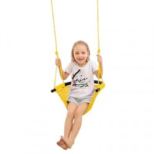 JKsmart Swing Seat for Kids Heavy Duty Rope Play Secure Children Swing Set,Perfect for Indoor,Outdoo…