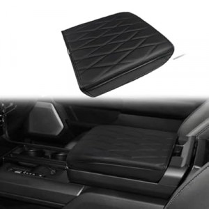 Muslogy Center Console Armrest Cover Fit for Ford F-150 F150 2021-2025 2026 Accessories, Comfort Ar…