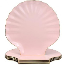 Spsyrine Pink Charger Plates, 13