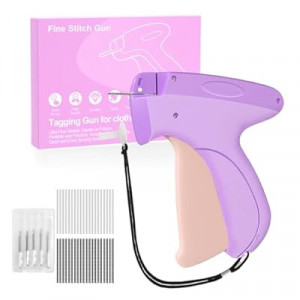 Mini Stitch Gun for Clothes, Clothing Tag Gun, Tag Gun Quick Clothing Fixer with 6 Fine Needles, 2000 Pcs…