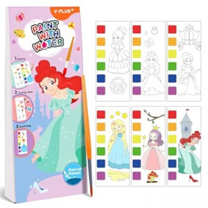 YPLUS Pocket Watercolor Book for Toddler, Art Activities Craft Toys Watercolor Painting Paper for Kids,…