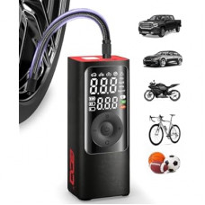 BDO Tire Inflator - Portable Air Compressor, 2.5X Faster 150PSI Cordless Tire Inflator, Tire Air Pump…