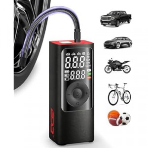 BDO Tire Inflator - Portable Air Compressor, 2.5X Faster 150PSI Cordless Tire Inflator, Tire Air Pump…