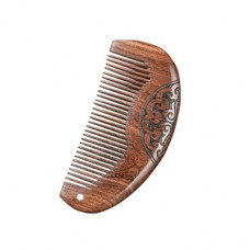 YAKUNCL Natural Sandalwood Fine Tooth Comb - Anti Static Wooden Comb for Women, Smooth Detangl…
