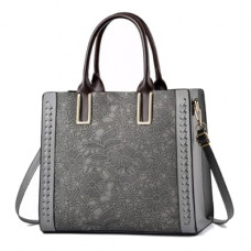 SURPRISE PIE Women Shoulder Tote Handbags Top Handle Satchel Purses Vintage Crossbody Bag with Embroi…