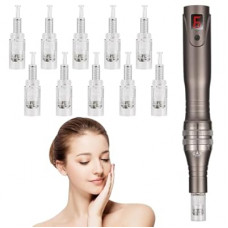 Microneedle Derma Roller Pen - Professional Microneeding 0.25 mm Derma Roller Beauty Pen - Microne…