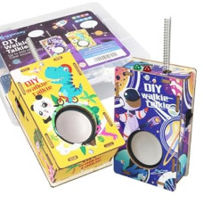 Giggleway DIY Walkie Talkie Kit for Kids, Build Your Own Electronic Two-Way Radio, Stem Toys for Boys Age…