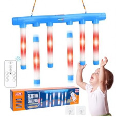 OCES Reflex Stick Game, Reflex Light-Up Sticks Reaction Training Hand Speed Challenge Game, Upgrade H…