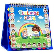 GAKICO Feelings Flipbook for Kids: 22 Moods/Emotions ADHD & Autism Learning Materials, Emotional Regu…