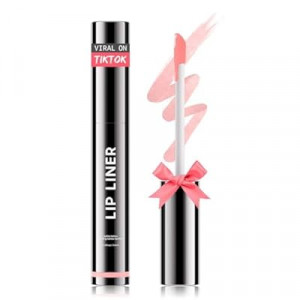 OETUIOW Lip Stain Peel Off, Lip Liner Moisturizing Long-Lasting & Waterproof, Transfer Proof & Plum…