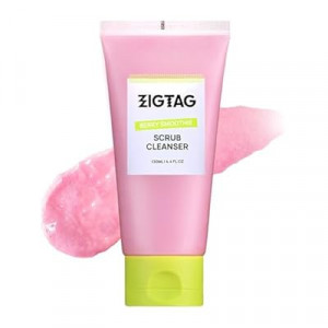 ZIGTAG 4-in-1 Konjac Jelly Face Cleanser – Gentle Daily Exfoliating, Deep Cleansing, Pore Care & Makeu…