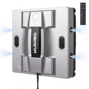 KUIKIBO K1 Window Cleaning Robot with 4 Spray Nozzles Robotic 6000Pa Window Cleaner Automatic Washer…