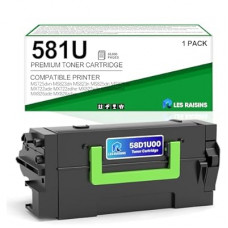 58D1U00 Toner Cartridge Replacement for Lexmark MS725dvn Toner Cartridge for Lexmark MS82…
