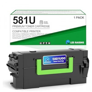 58D1U00 Toner Cartridge Replacement for Lexmark MS725dvn Toner Cartridge for Lexmark MS82…