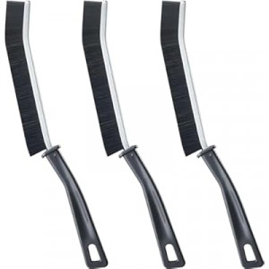 LSLCQW Hard Bristle Crevice Cleaning Brush, Small Cleaning Brushes, Grout Cleaner Brush, Toilet Brush, Scrub B…