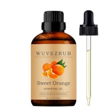 Wuvezrub Sweet Orange Essential Oils 60ML, Pure Sweet Orange Essential Oil for Aromatherapy Diff…