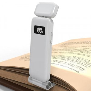 KTEBO Rechargeable Reading Book Light with Clip & Battery Indicator- 9 Luminescence Mode Book Lamp for…