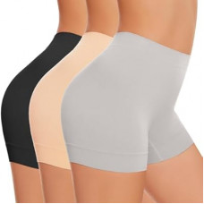 UUMIAER Slip Shorts for Women Under Dresses, Anti Chafing Boyshorts Panties Shapewear Yoga…