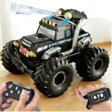 Dual Remote Control RC Car with Magic Gesture Wristband & 40+ Min Play, 1:18 Fully Submersible Water…