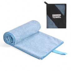 KISS QUEEN Quick Dry Microfiber Camping Towel, Large Towel for Beach Travel Gym Body Sweat Hiki…