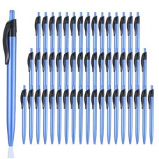 Retractable Blue Ballpoint Pen for Smooth Writing 1.0mm Medium Pack of 100 Blue Ink Pen, Click Blue Pens…