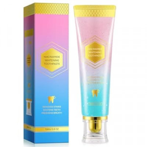 Niacinamide Whitening Toothpaste, Nicotinamide White Toothpaste, Gentle Care Deep Stain Removal, I…