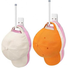 2 Pack Hat Racks for Baseball Caps, Stainless Steel Hat Organizer for Baseball Cap, Hat Holder Storage O…