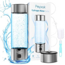 Hydrogen Water Generator Bottles, Hydrogenated Water Bottle with SPE PEM Technology, 460ml(16OZ) Hyd…