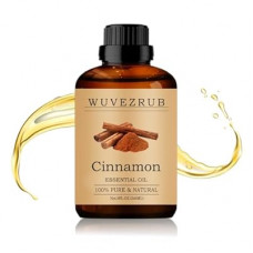 Wuvezrub Cinnamon Essential Oil 240ML - 100% Pure and Natural Oils for Aromatherapy Diffuser - 8 Fl Oz…