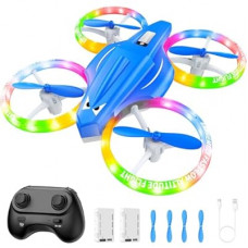 ALTITACO Drones for Kids With Cool Light, Kids Drone with 3D Flip, Altitude-Hold, Self-Rotation, Headl…