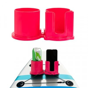 MOSZANDI Paddleboard Cup Holder, Kayak Drink Holder for Paddle Board Cup and Phone Holder, Sup Surfbo…