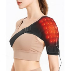 Shoulder Heating Pads for Pain Relief - Jade Stone Heated Shoulder Wrap with 3 Temperature Settings, Ideal…