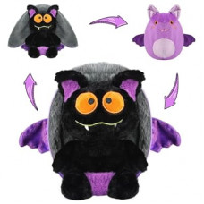 LLUKEME Halloween Bat Stuffed Animal - Purple Plush Toy for Kids & Adults, Cute Bat Stuffed Animal wit…