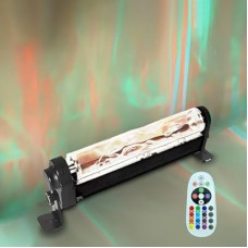 Uwiner12W RGB LED Water Wave Light Bar with Remote | 200+ Colors & Adjustable Brightness for Gamin…