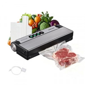 BCTILOP Vacuum Sealer Machine with 10 Bags & 16 Feet Bag Roll, Powerful Food Sealer, Moist & Dry…