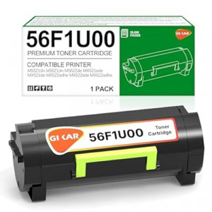 56F1U00 Toner Cartridge Replacement for Lexmark MS521dn Toner Cartridge Work for Lexmark…