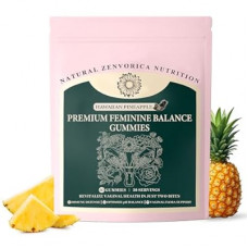Zenvorica Pineapple Gummies for Women pH - Feminine Balance Gummies for Odor and Flora Healt…