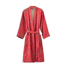 PRINCESS BRIDE Cotton Gauze Jacquard Japanese Yukata Soft Nightdress Bathrobe Nightgown Br…
