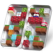 SKTMYY Magnetic Blocks, Travel Toys for Kids, Portable 35 PCS Magnet Building Cubes with Metal Storage…