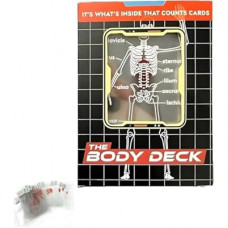 AKLOPE The Body Deck Transparent Anatomy Playing Cards, 3D Educational Card Deck, Waterproof…